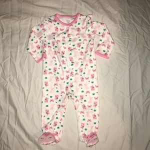 Cute baby girl sleeper